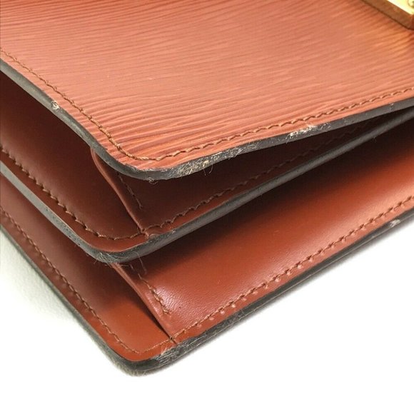 LOUIS VUITTON M52133 Epi Concord Business bag Hand Bag Epi Leather Brown - Picture 6 of 12